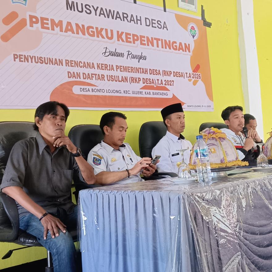 Musyawarah Desa Penyusunan Rencana Kerja Pemerintah Desa (RKP-Desa) Tahun 2026